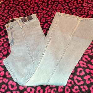 Hollister Women's High Rise Light Blue Jeans